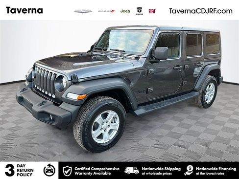 Used 2021 Jeep Wrangler Unlimited Sport S image 1