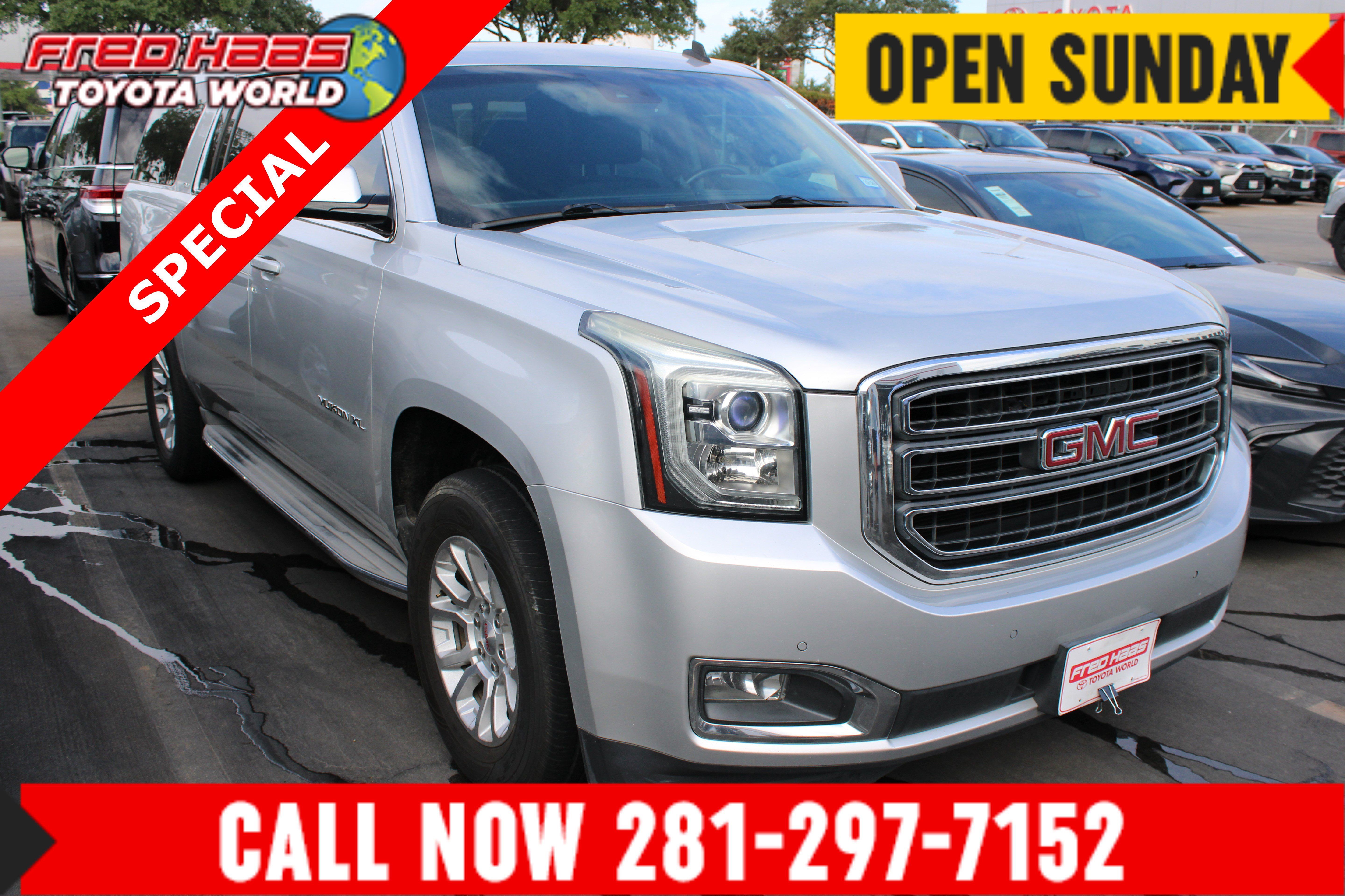Used 2015 GMC Yukon XL SLT w/ Open Road Package RWD image 1