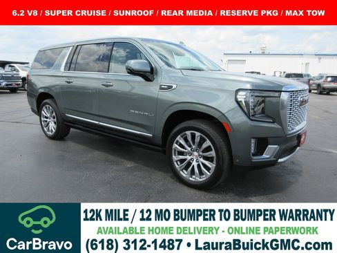 Certified 2023 GMC Yukon XL Denali w/ Denali Reserve Package AWD/4WD image 1