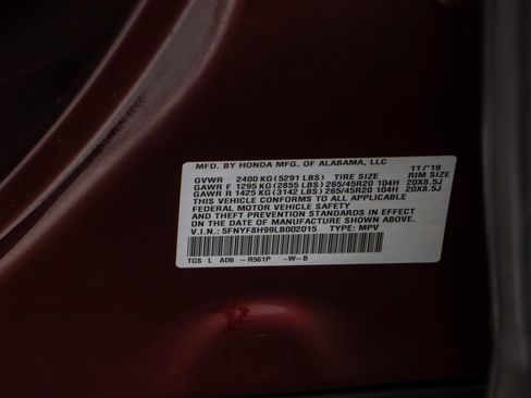 Used 2020 Honda Passport Touring image 33