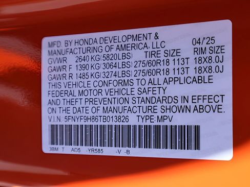 Used 2026 Honda Passport TrailSport Elite image 28