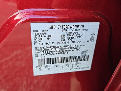 New 2025 Ford Maverick XLT w/ Equipment Group 301A image 17