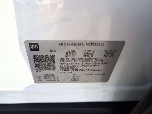 Certified 2023 Chevrolet Traverse LT AWD/4WD image 20