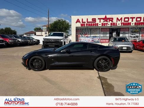 Used 2015 Chevrolet Corvette Stingray Coupe w/ Carbon Flash Badge Package RWD image 7