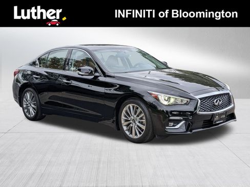Certified 2023 INFINITI Q50 Luxe w/ Cargo Package AWD/4WD image 1