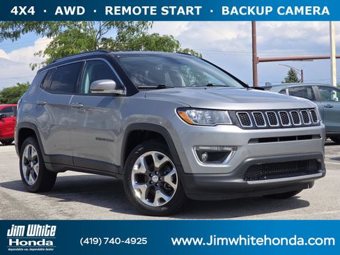 Used 2020 Jeep Compass Limited w/ Safety & Security Group AWD/4WD image 1