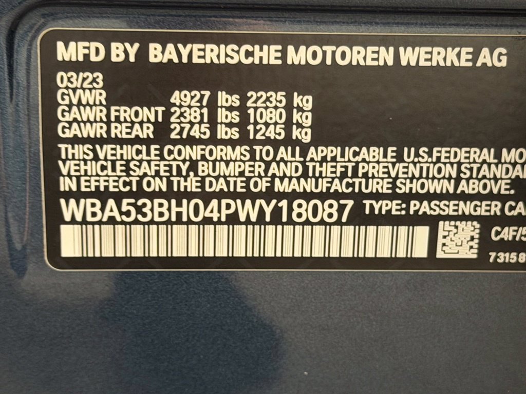Used 2023 BMW 530i w/ M Sport Package RWD image 41