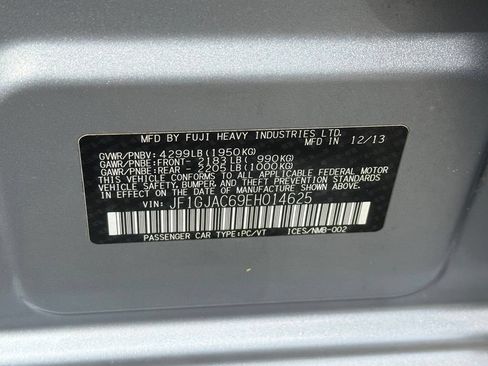 Used 2014 Subaru Impreza 2.0i Premium w/ All-Weather Package w/CVT AWD/4WD image 35