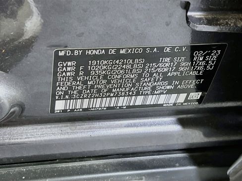 Used 2023 Honda HR-V LX image 29