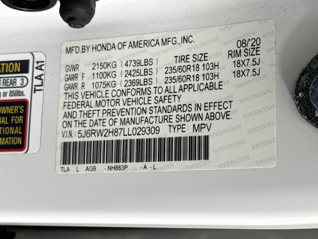 Used 2020 Honda CR-V EX-L image 33