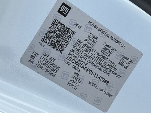 New 2025 Chevrolet Express 2500 w/ Driver Convenience Package image 30