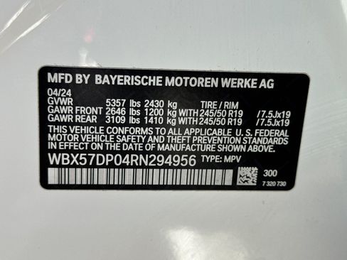 Used 2024 BMW X3 xDrive30i w/ Convenience Package w/ZPA AWD/4WD image 40