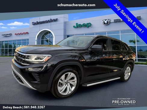 Used 2021 Volkswagen Atlas Cross Sport SEL AWD/4WD image 3
