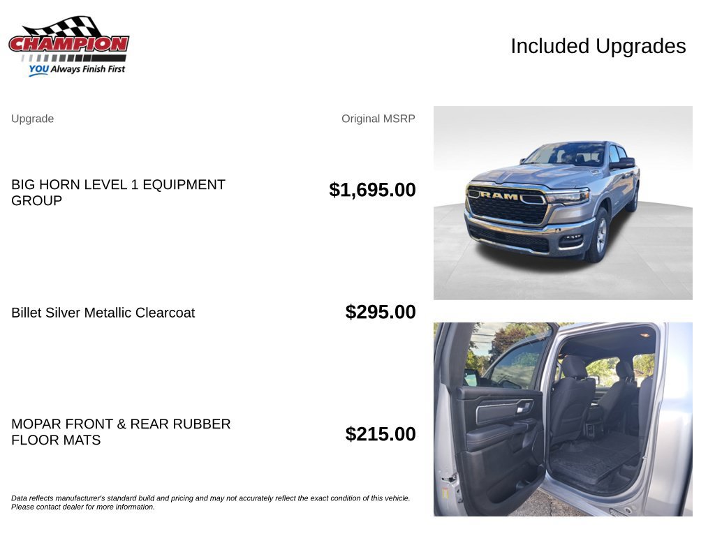 Used 2025 RAM 1500 Big Horn AWD/4WD image 7