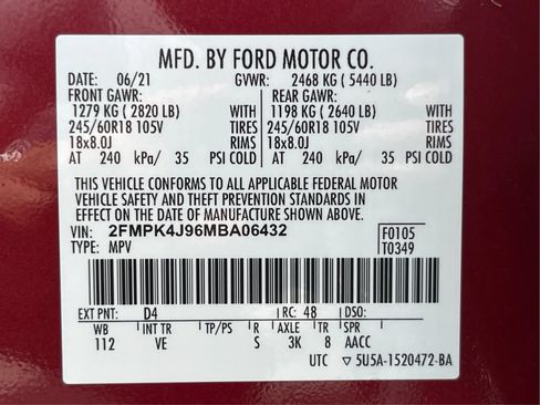 Used 2021 Ford Edge SEL w/ Convenience Package AWD/4WD image 25