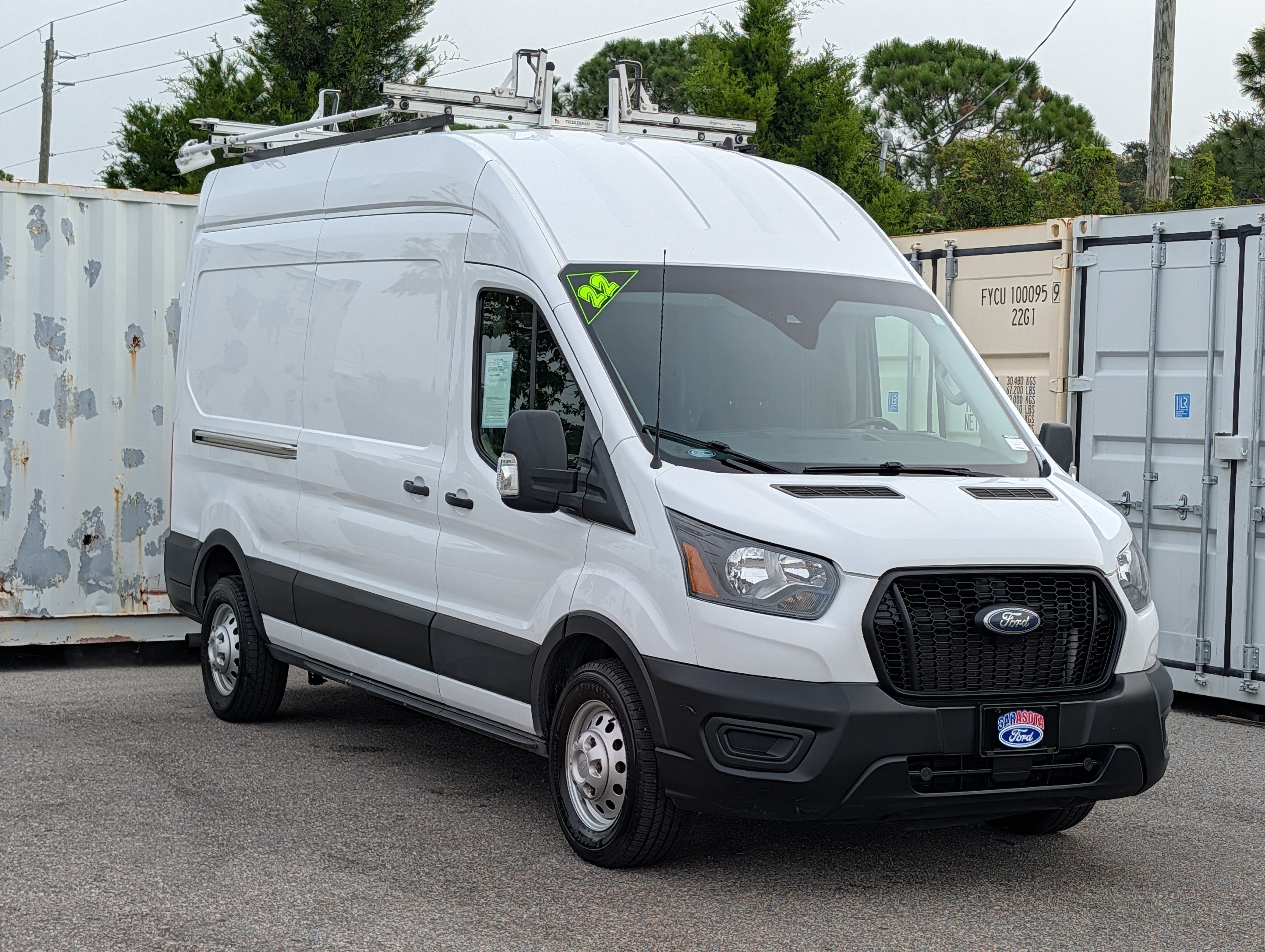 Certified 2022 Ford Transit 350 148 High Roof AWD image 3