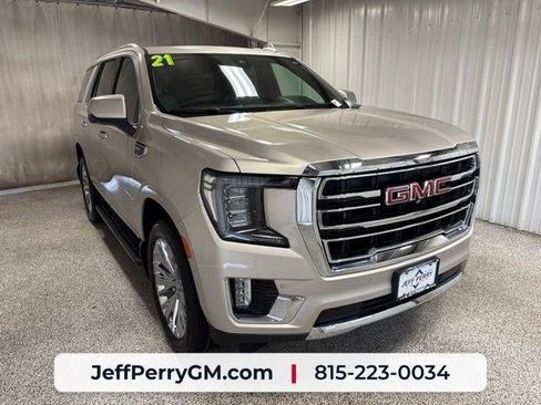Used 2021 GMC Yukon SLT w/ SLT Luxury Plus Package AWD/4WD image 2