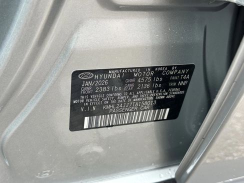 New 2026 Hyundai Sonata Blue image 33