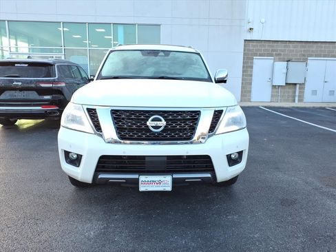 Used 2020 Nissan Armada Platinum w/ Captain's Chairs Package image 2