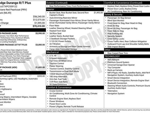 Used 2023 Dodge Durango R/T w/ Tow 'N Go Package AWD/4WD image 32
