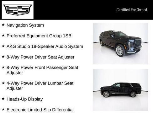 Used 2025 Cadillac Escalade ESV Premium Luxury AWD/4WD image 4