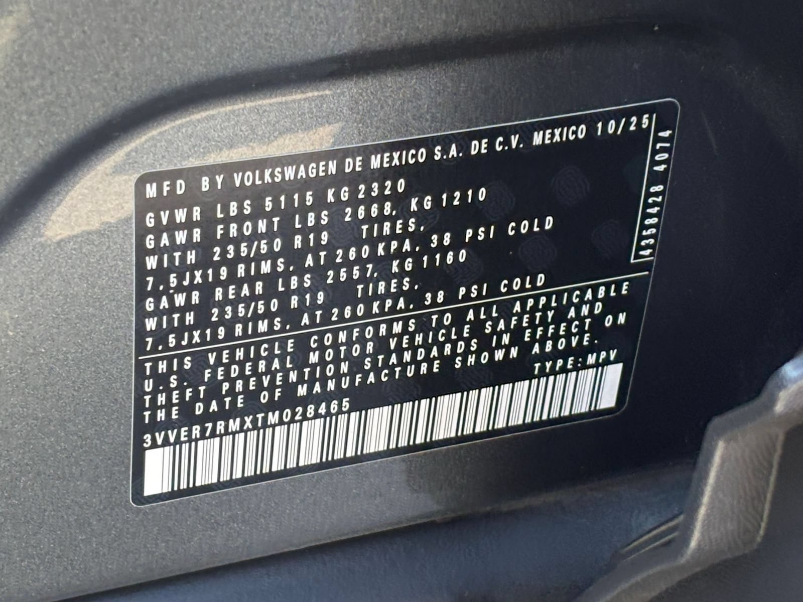Used 2026 Volkswagen Tiguan SE AWD/4WD image 53