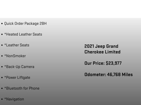 Used 2021 Jeep Grand Cherokee Limited RWD image 6