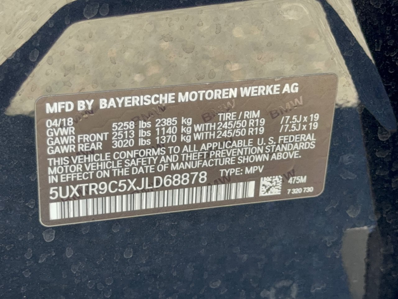 Used 2018 BMW X3 xDrive30i w/ Convenience Package AWD/4WD image 31
