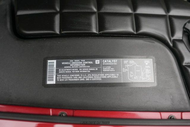 Used 2004 Chevrolet Corvette Convertible w/ Preferred Equipment Group RWD image 29