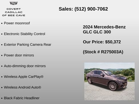 Used 2024 Mercedes-Benz GLC 300 4MATIC image 12