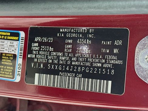 Used 2023 Kia K5 LXS image 12