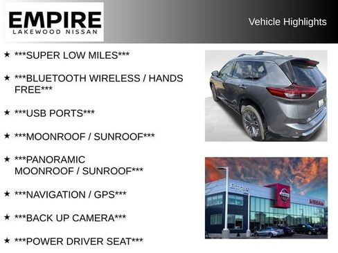 Used 2026 Nissan Rogue Platinum w/ Platinum Premium Package image 2