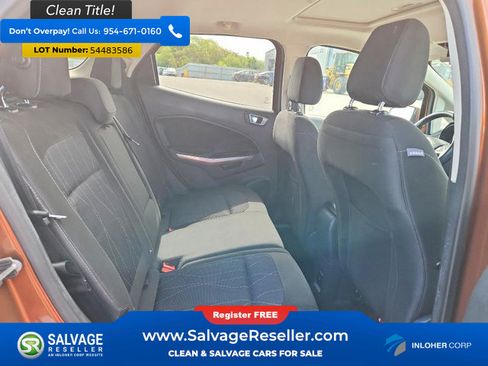 Used 2018 Ford EcoSport SE w/ SE Convenience Package FWD image 15