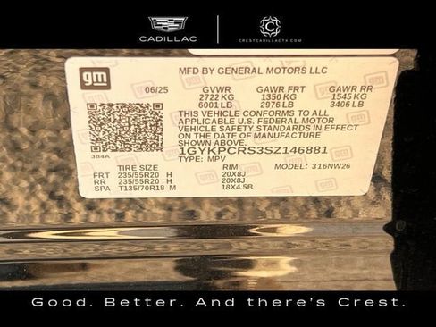 Used 2025 Cadillac XT6 Premium Luxury w/ Technology Package image 33