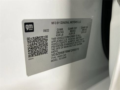 Certified 2022 Chevrolet Malibu LT w/ Leather Package image 34