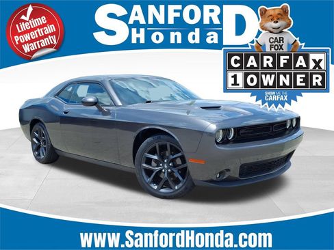 Used 2023 Dodge Challenger SXT w/ Blacktop Package RWD image 1
