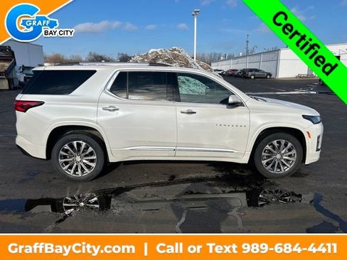 Certified 2023 Chevrolet Traverse Premier w/ LPO, Floor Liner Package image 7