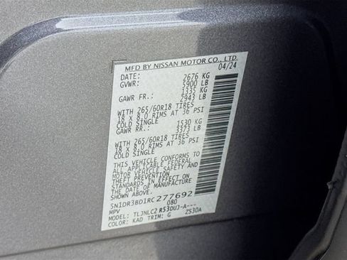 Used 2024 Nissan Pathfinder Rock Creek AWD/4WD image 30
