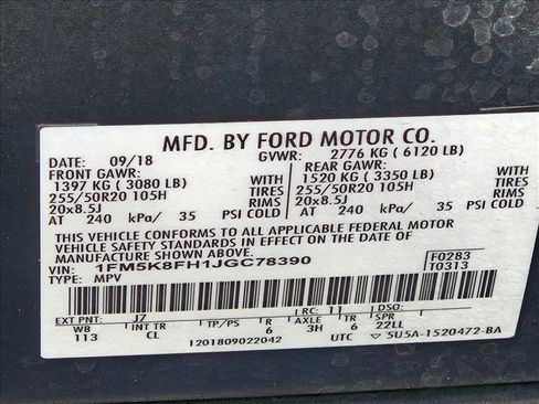 Used 2018 Ford Explorer Limited image 22