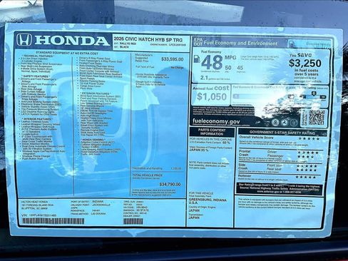 New 2026 Honda Civic Sport Touring image 18