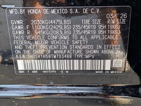 New 2026 Acura ADX A-Spec FWD image 16