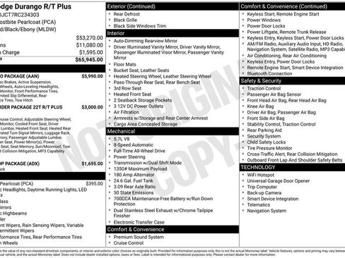 Used 2024 Dodge Durango R/T w/ Tow 'N Go Package AWD/4WD image 17