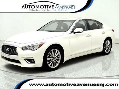 Used 2023 INFINITI Q50 Luxe w/ Cargo Package AWD/4WD image 1