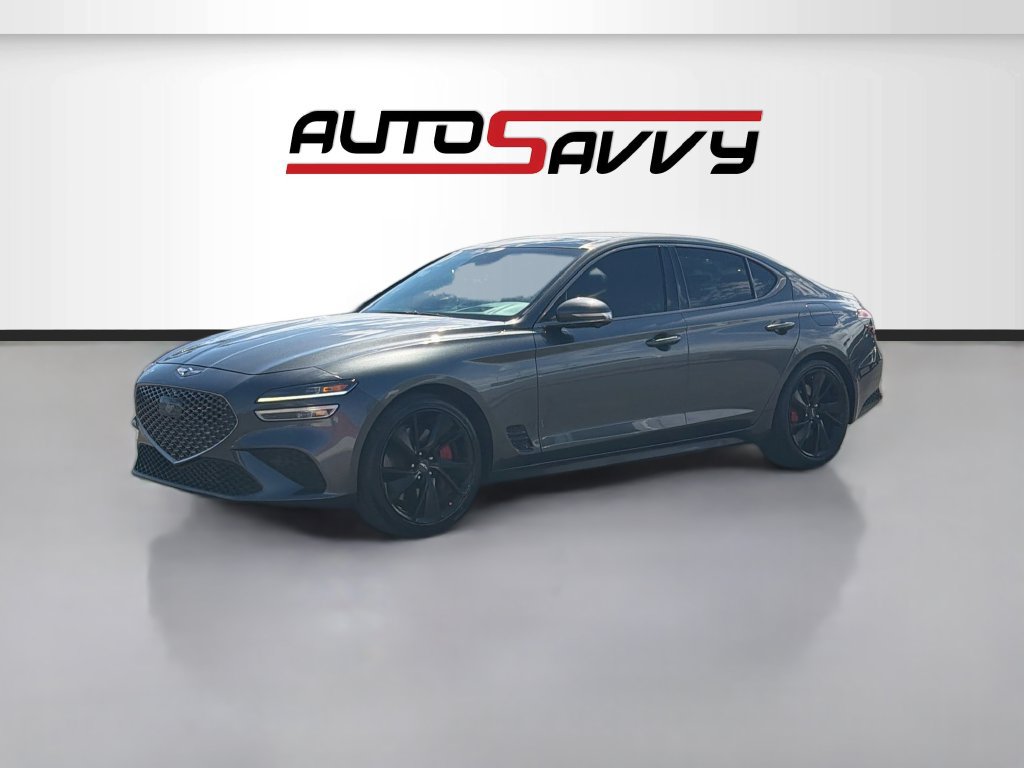 Used 2023 Genesis G70 3.3T w/ Sport Prestige Package RWD image 3