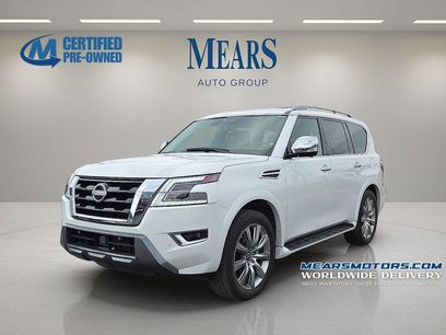 Used 2023 Nissan Armada Platinum w/ Captain's Chairs Package