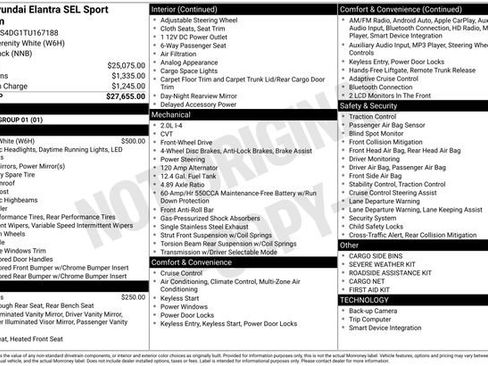 New 2026 Hyundai Elantra SEL Sport Premium FWD image 26