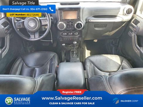 Used 2014 Jeep Wrangler Unlimited Sahara w/ Max Tow Package image 11
