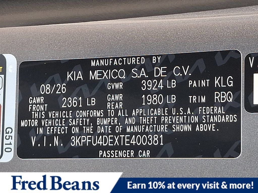 New 2026 Kia K4 EX FWD image 22