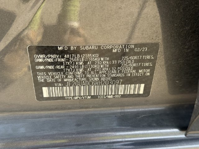 Used 2024 Subaru Crosstrek 2.0i Premium AWD/4WD image 35