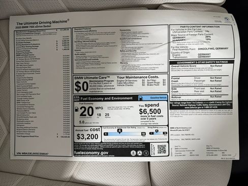 New 2025 BMW 760i xDrive w/ Executive Package image 28